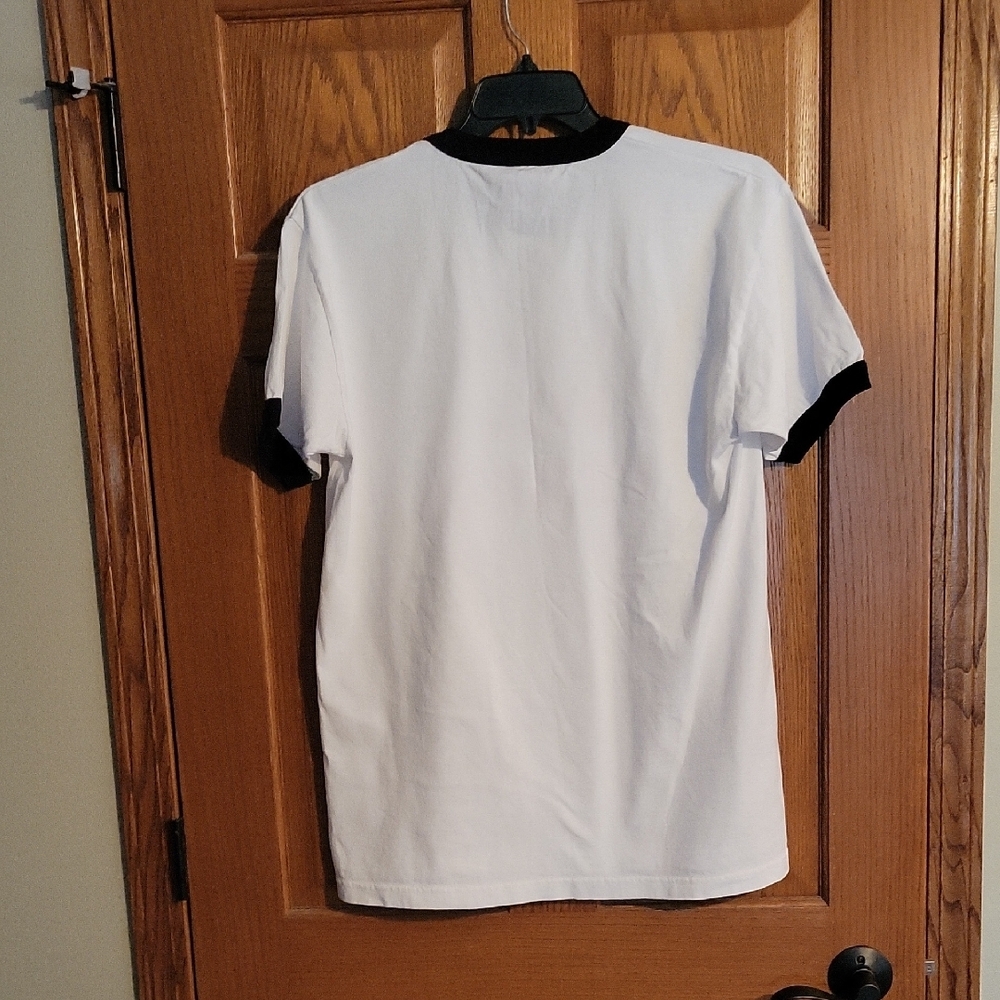 Vote for Pedro Alstyle White T-Shirt with Black Trim - Picture 3 of 3